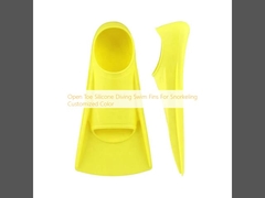 باز انگشت سیلیکون غواصی شنا باله برای شنکر کردن رنگ سفارشی