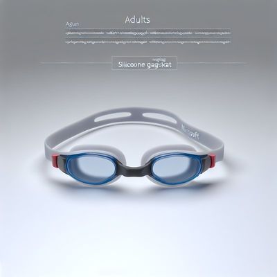 Anti Fog Swimming Goggles for Adults with Silicone Gasket