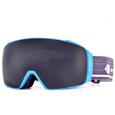 Helmet Design Snow Ski Goggles With Anti Scratch Magnetic Lens