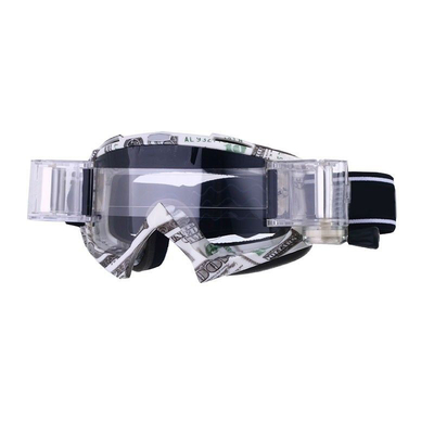 Efficient Anti Fog Motocross Racing Goggles For Motorcycle Helmet Wearing