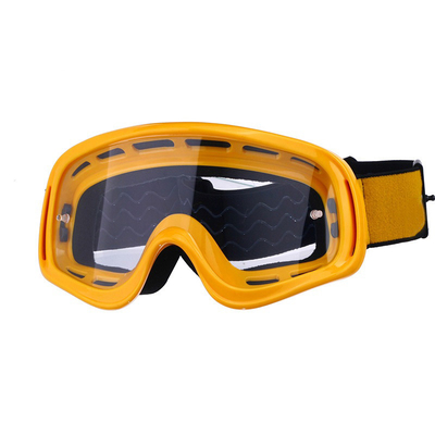 Helmet Compatible Motocross Racing Goggles With Non Fog PC Lens