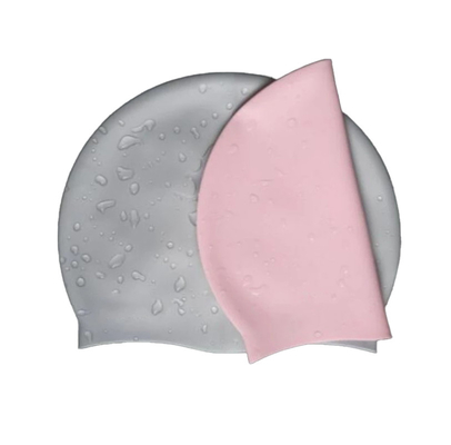 Non Slip Gradient 100% Silicone Waterproof Swimming Hat