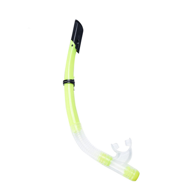Adults Youth Freediving Scuba Diving Snorkel With Splash Guard And Top Valve