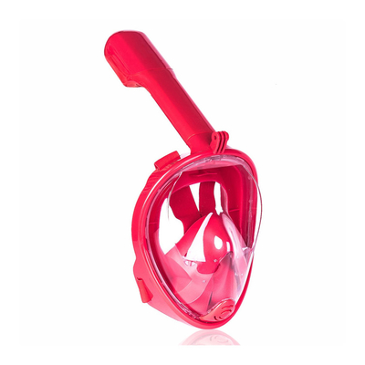 Child Full Face Silicone PC Scuba Diving Snorkel Set Liquid Freediving