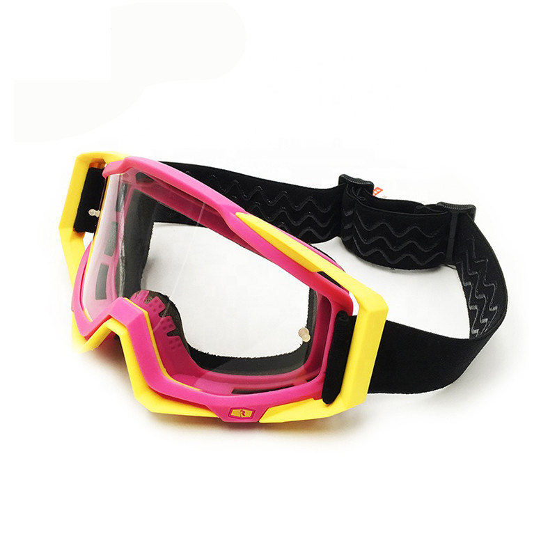 UV Protective Dirt Bike Riding Goggles TPU Frame Off Road Motorcycle Using